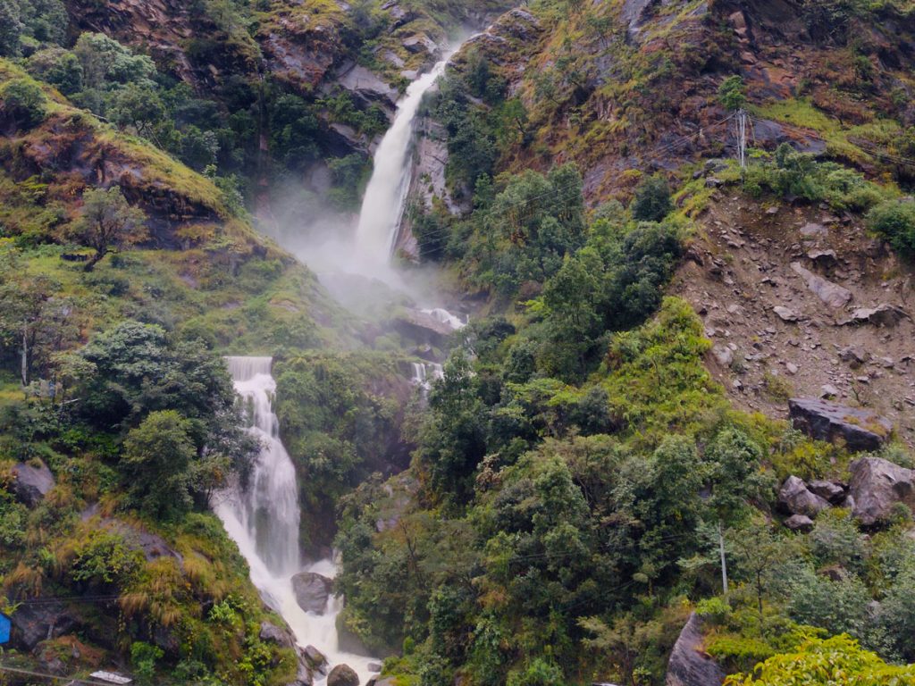 Waterfall in Syange