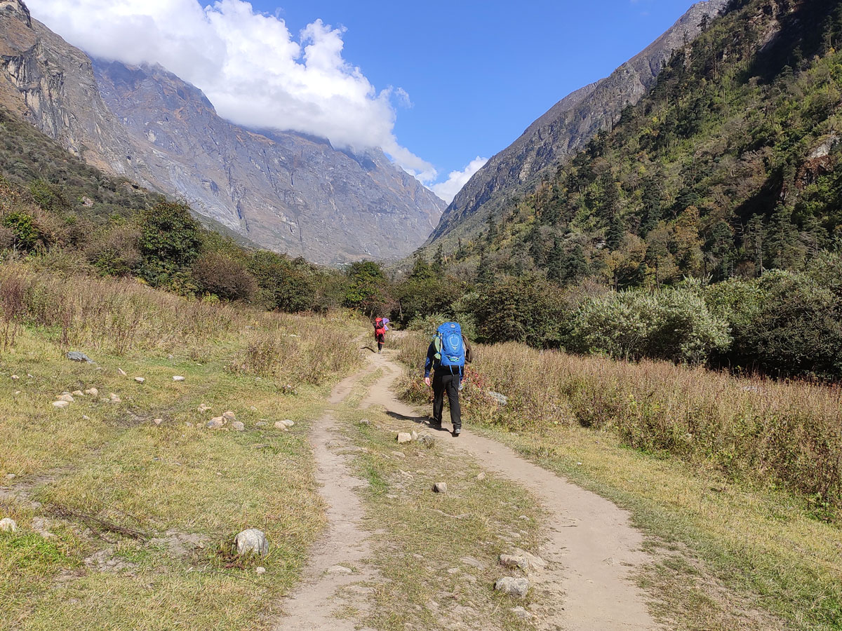 Langtang Valley Trek Distance