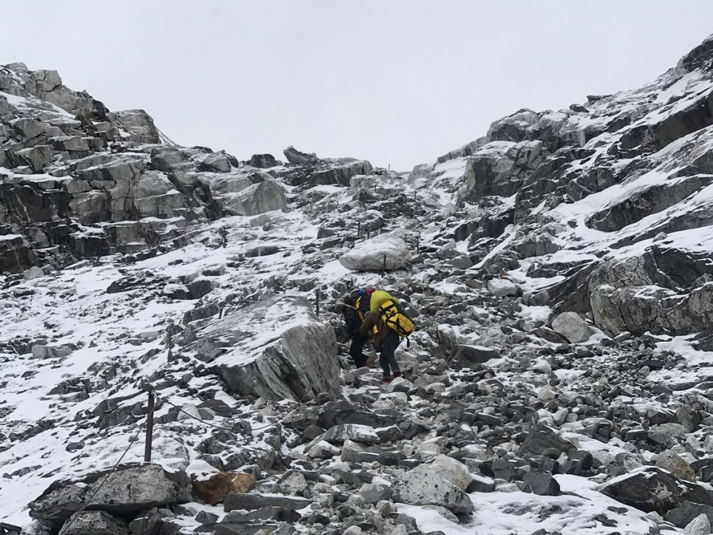 Challenging Treks in Nepal 1 Climbing up the Cho La Pass