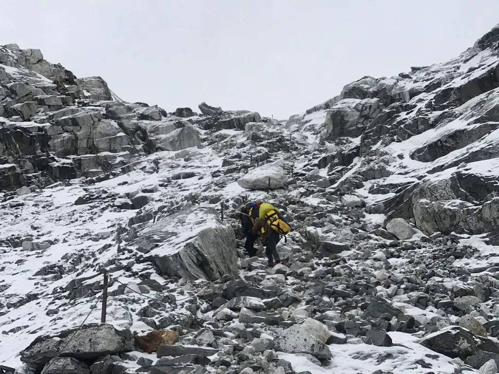 Challenging Treks in Nepal 1 Climbing up the Cho La Pass