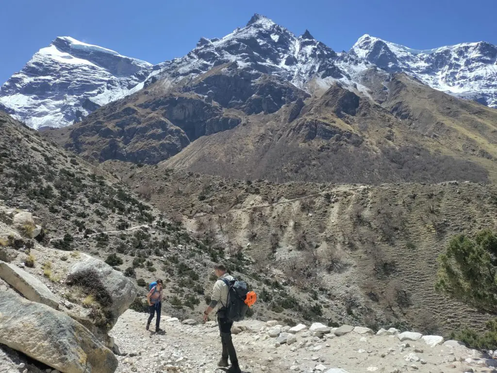 Challenging Treks in Nepal 11 Trekkers on Nar Phu Valley Trek