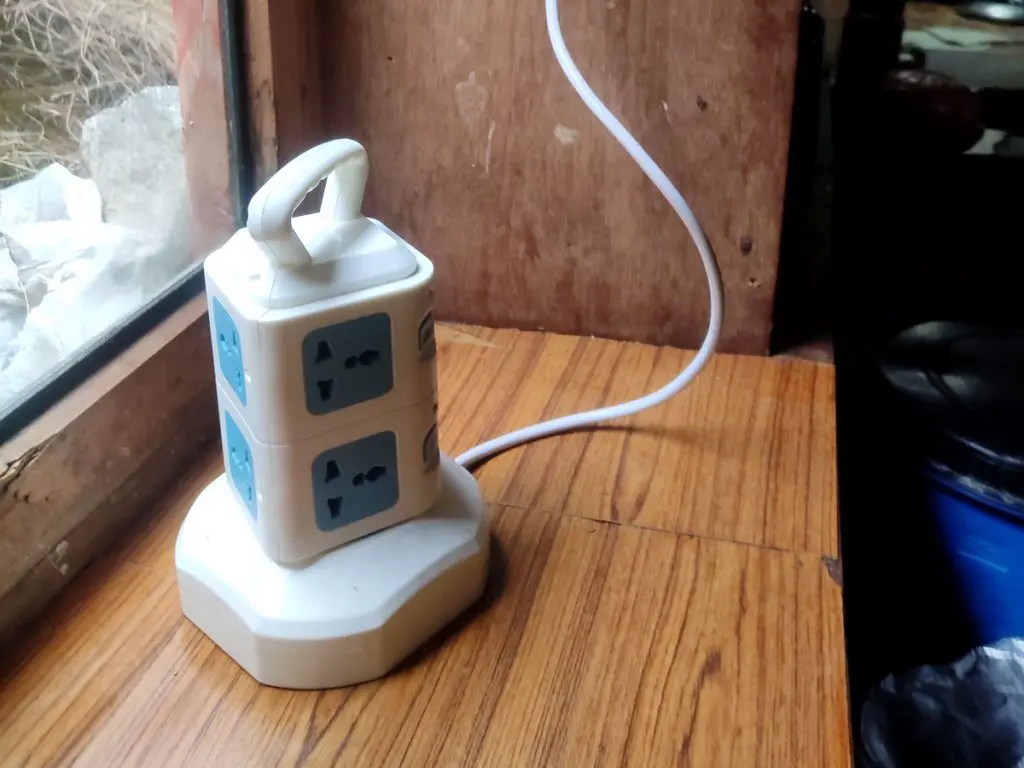 Charging socket in guesthouse