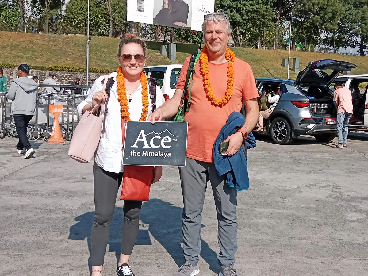 Arrival at Tribhuvan International Airport