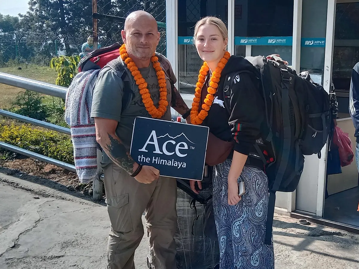 Arrival at Tribhuvan International Airport