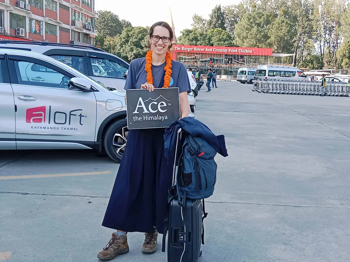 Arrival at Tribhuvan International Airport