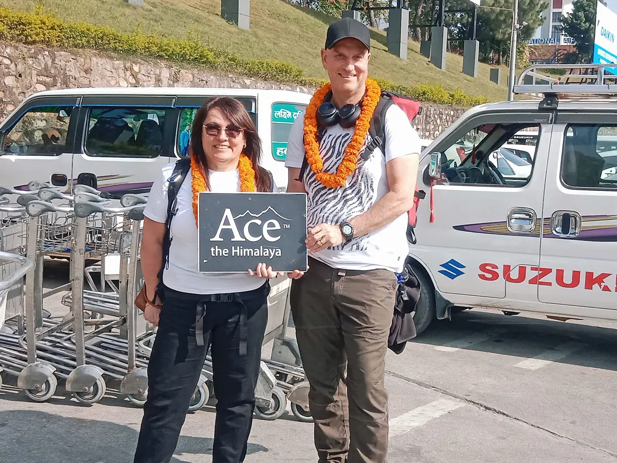 Arrival at Tribhuvan International Airport