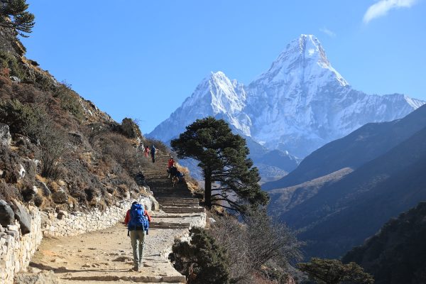 Mountain Views During Everest Base Camp Trek
