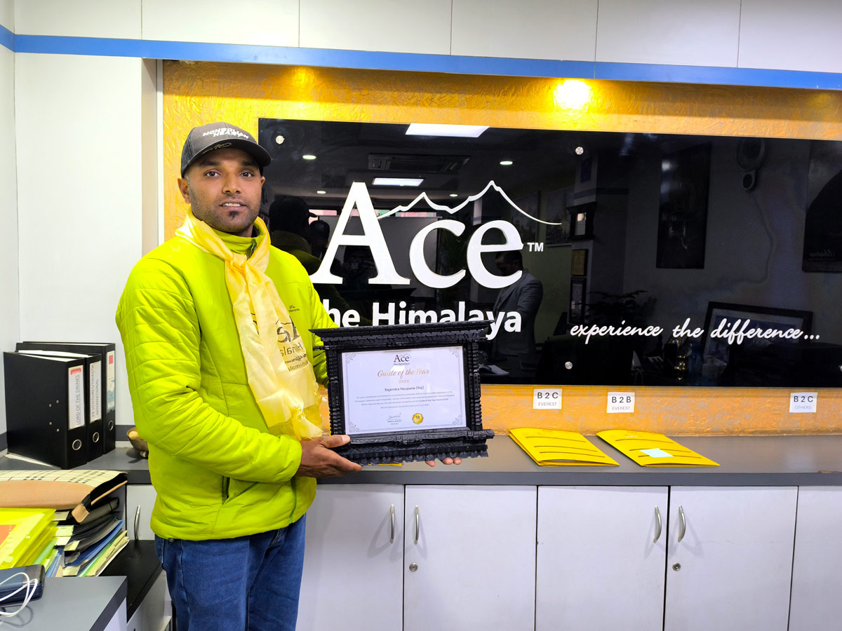 Rajendra Neupane Guide of the year