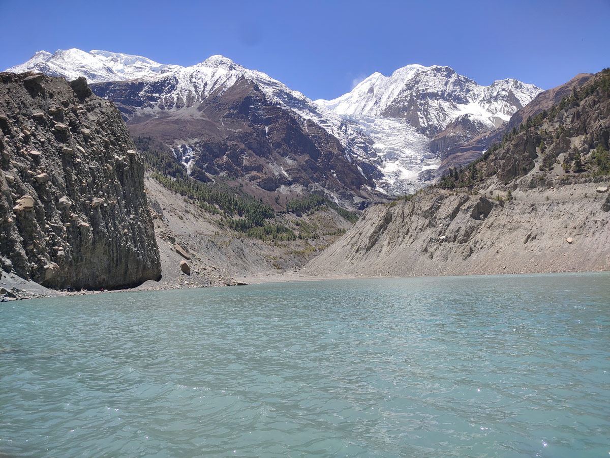 Explore Manang: Best Rest Day Activities on the Annapurna Circuit 8 Pristine Gagnapura Glacier lake