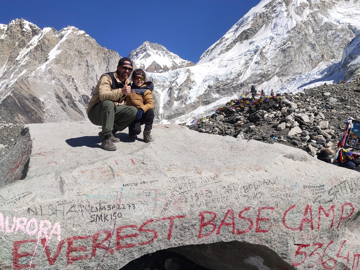 Accessible Trekking in Nepal 3 At Everest Base Camp