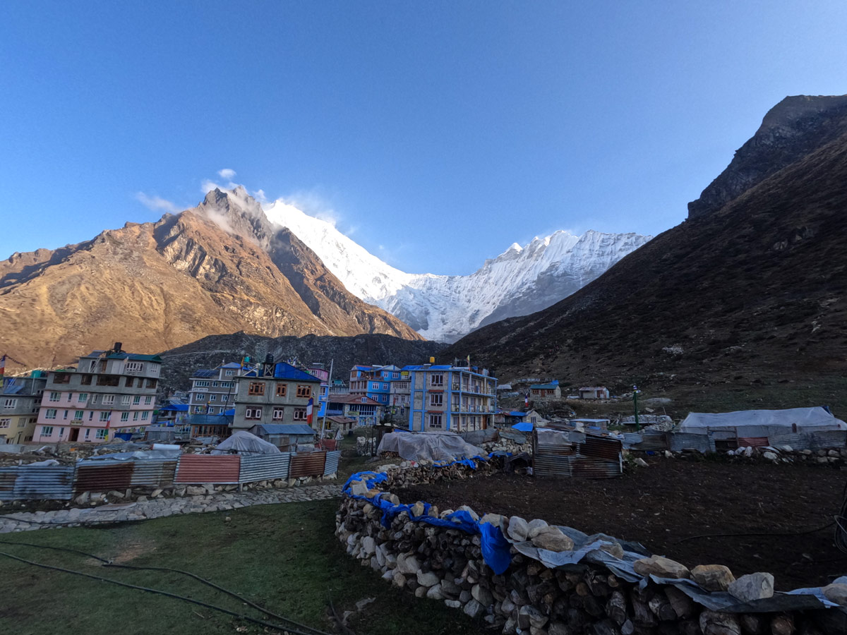 Exploring Kyanjin Ri: Best Himalayan Viewpoint in Langtang 1 Kyanjin Gompa village with Mt. Langtang Lirung in background