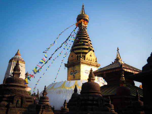 Swayambhunath Stupa, a UNESCO World Heritage Site of Nepal