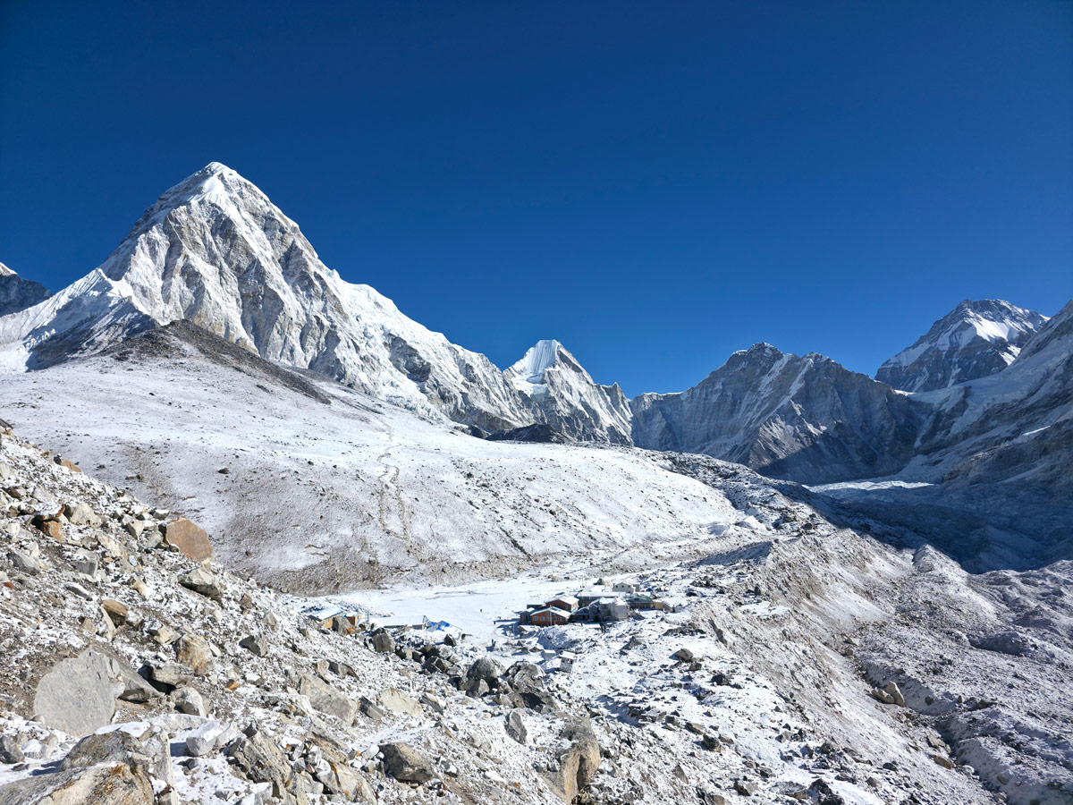 Training Plan for Everest Base Camp Trek 5 View of Gorakshep