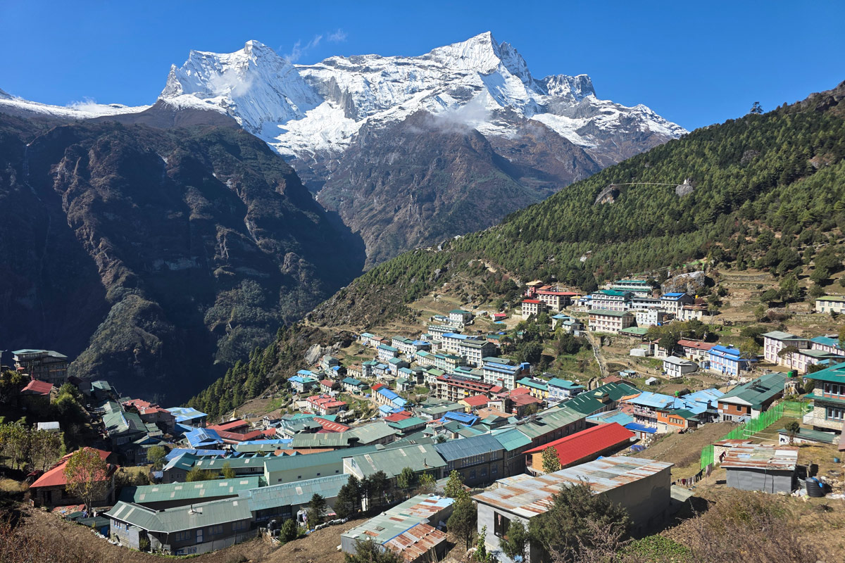 Teahouses in Namche Bazaar