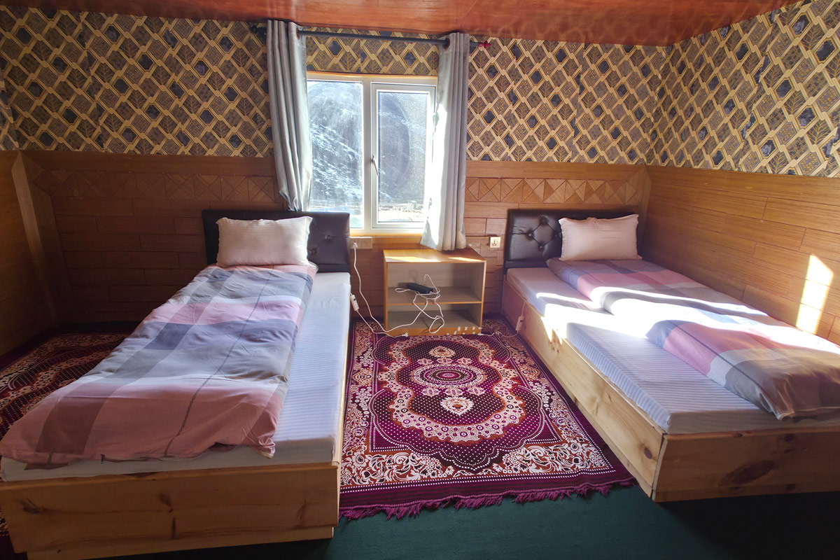 Standard, Comfort or Luxury Everest Base Camp Trek: A Complete Comparison Guide 2 A guesthouse room on the EBC Trek