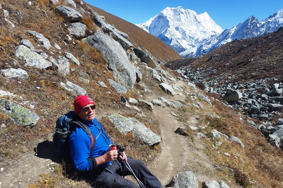 Can a First-Timer Trek the Manaslu Circuit? 2 Trekkers taking rest during Manaslu Trek